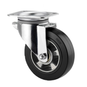 Heavy duty swivel castor wheel with a flange mount | Easi-Spare