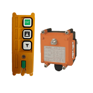 Radio remote control 1 axis, 2 directions