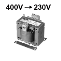 Single-phase transformer 400V / 230V