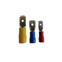 Male Faston crimp terminal in copper -10 to +75°C| Easi-spare