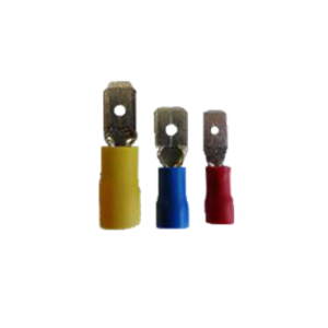 Male Faston crimp terminal in copper -10 to +75°C| Easi-spare