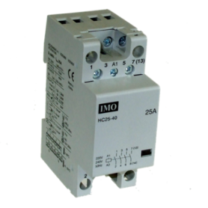 Modular contactor 4 poles, 25A