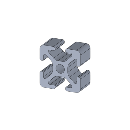 Aluminium profile 20x20 by EA3D, Download free STL model