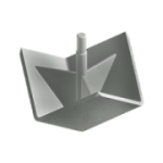Rounded/square cover for angle profile Aluneed TI