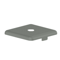 Standard cover with hole Ø10.3 profile Aluneed TI