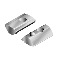 Galvanised steel slider with ball for profile Aluneed TI
