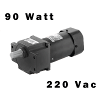 Compact speed adjustable motor T5GU, 220V 90W Output speed: 7 RPM