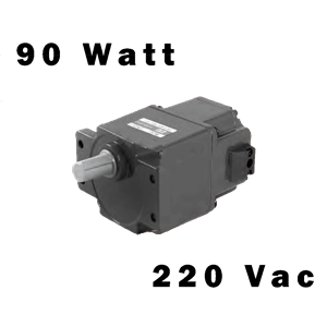 Compact gear motor T5GU, 220V brushless 90W Output speed: 15 RPM