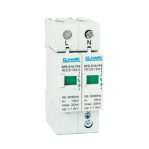 Surge arrester 1P+N or 2-pole for protecting circuits | Easi-spare