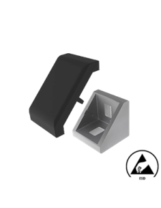 Black cover bracket ESD PA | EASI-Spare