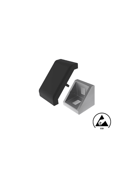 Black cover bracket ESD PA | EASI-Spare