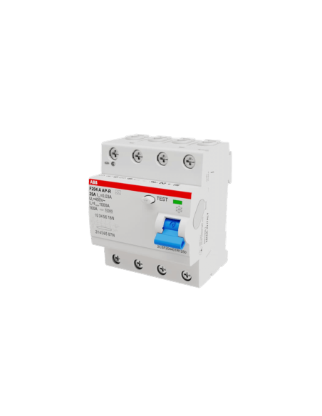 Residual current circuit breaker with neutral on the right | EASI-Spare