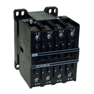 Electric contactor 4 poles from 11 to 30 kW