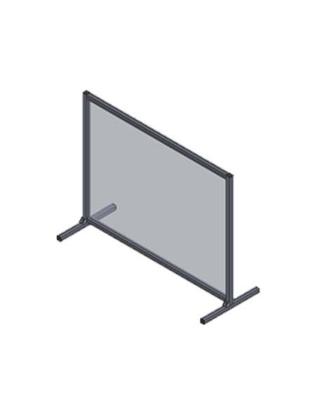 Protection panel kit assembled 1070 x 800 mm | EASI-Spare