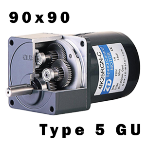 4.4.5 GU T5 type ZD geared motor, 90x90